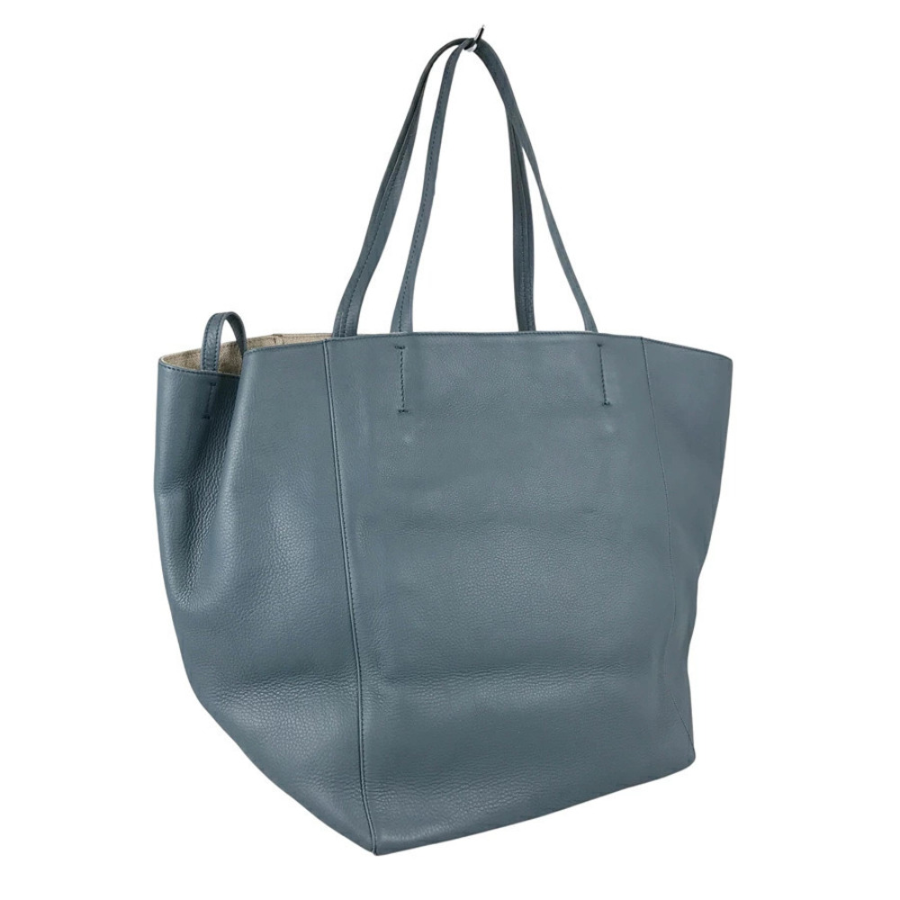 Celine Cabas Phantom Tote Bag Leather Black